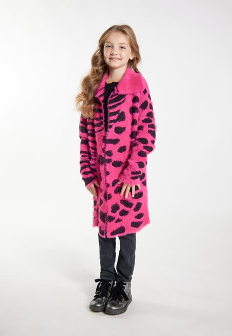 Mymo Gebreid vest Meisje roze - Image 2