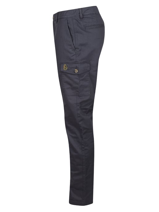 Men's Luke 1977 Future Classic Fit Cargo Pants in Grey - Image 5