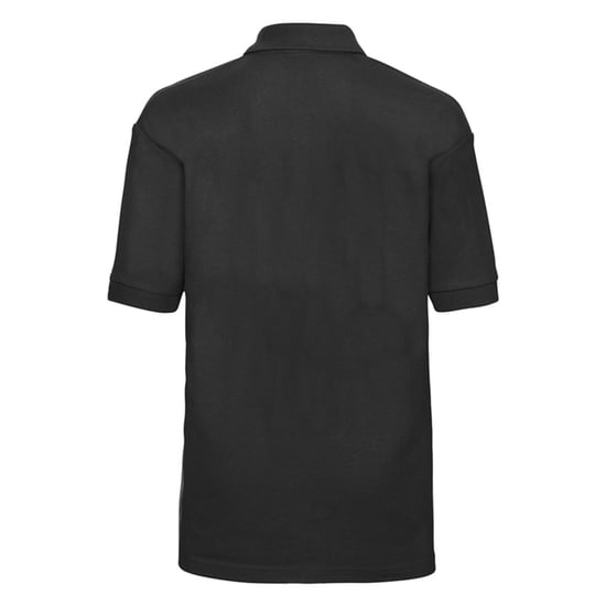Russell Poloshirt van katoen voor kinderen (Zwart) - Image 2