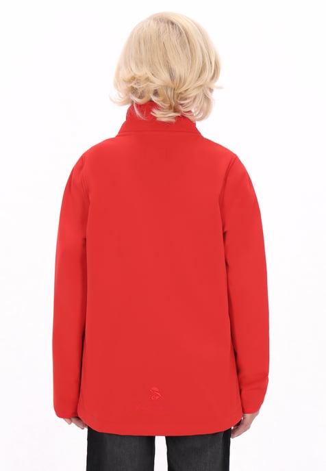 Schmuddelwedda softshell jas jongens (kinderen) rood - Image 4