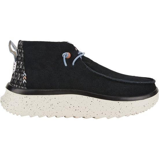 HEYDUDE Wendy Peak Hi Suede Vrouwen Zwart Laarzen - Image 6