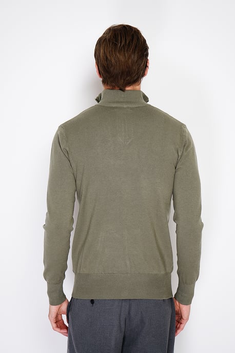 William de Faye - Korte rits - Khaki - Image 2