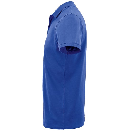 SOLS Heren Planet Pique Organisch Poloshirt (Koningsblauw) - Image 3