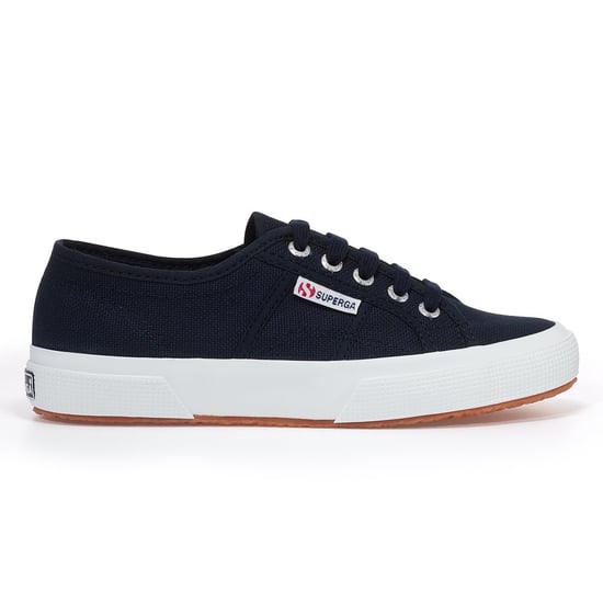 Superga Unisex 2750 Cotu Classic Vegan Sportschoenen voor volwassenen (Marine / Wit) - Image 3