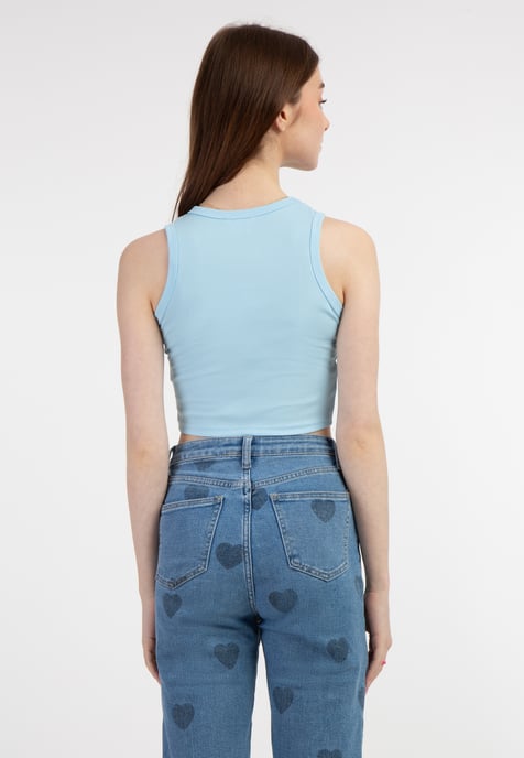Mymo Tanktop Dames lichtblauw - Image 4