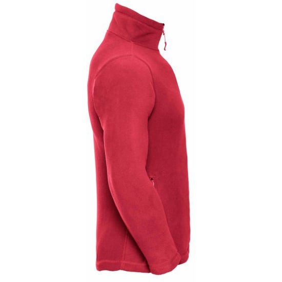 Russell Heren 1/4 Ritssluiting Outdoor Fleece Top (Klassiek rood) - Image 3