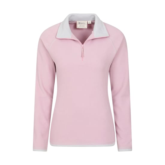 Mountain Warehouse Dames/Dames Montana Half Zip Fleece Top (Roze) - Image 4