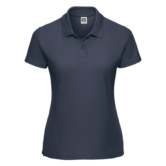 Russell Dames/Dames Klassiek Polycotton Poloshirt (Franse marine) - Image 1