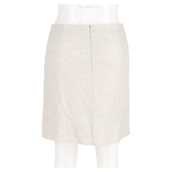 Emporio Armani Suit Miniskirt in Crème Linnen - Image 6