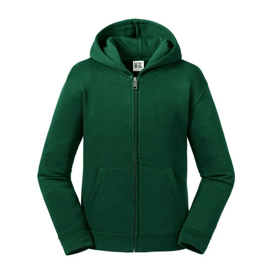 Russell Kinderen/kinderen Authentieke Zip Hooded Sweatshirt (Fles groen) - Image 1