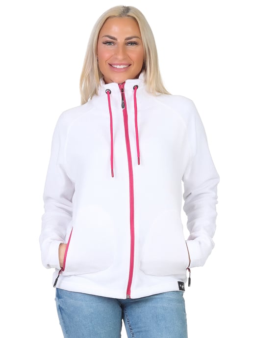 Rock Creek Fleecejacke Weiß - Image 4