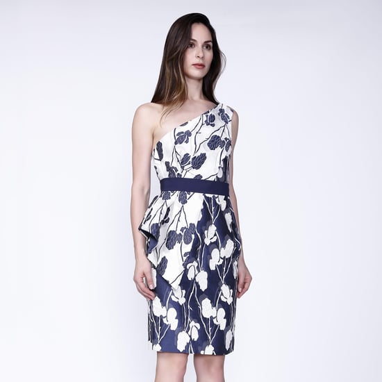 Jacquard Flower Bustier -jurk - Image 1