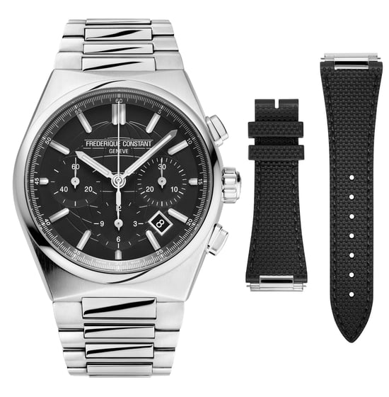 Frédérique Constant Highlife Chronograph Automatic Men's Silver Watch FC-391B4NH6B