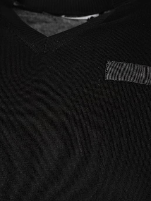 Les Hommes stoppen V-neck Mannen zwart - Image 5