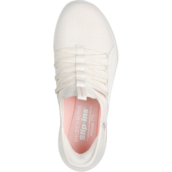 Skechers Relaxed Fit Sport - Ballet Chic Textile Damestrainers Off White - Image 3