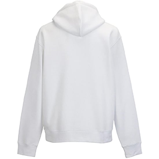 Russell Heren Authentieke Hooded Sweatshirt / Hoodie (Wit) - Image 2