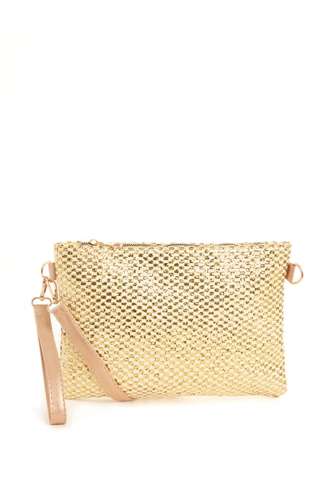 Gold Cross Body Bag