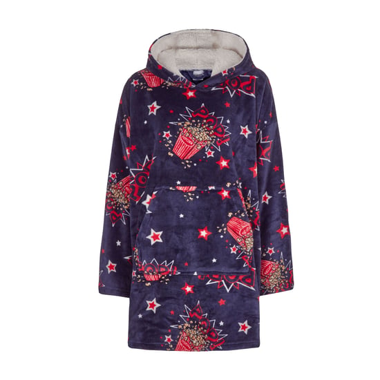 Dames Oversized Deken Hoodie | Sleep Snob | Ultra Zachte Fleece Loungewear - Popcorn - Image 1