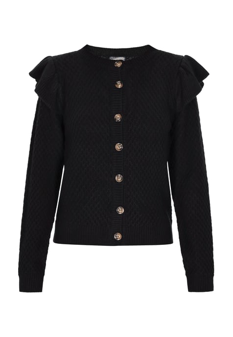 Dreimaster Vest Dames zwart - Image 1