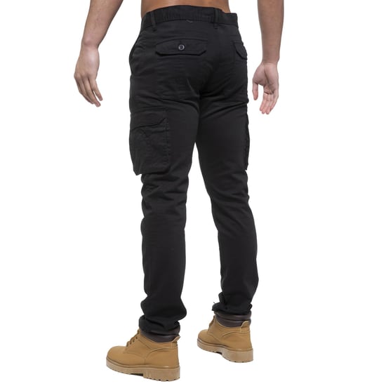 Enzo | Heren Cargo Broek - Zwart - Image 5