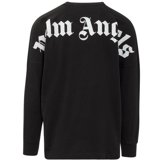 Palm Angels Classic Logo Long Sleeve Black T-Shirt - Image 2