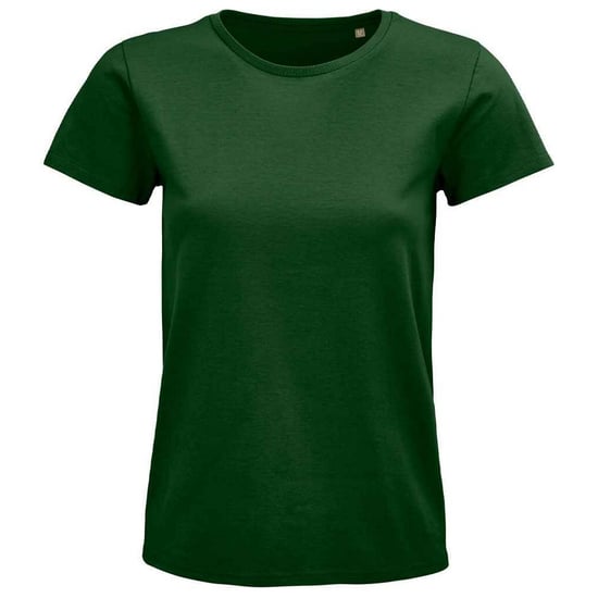 SOLS Dames/Dames Pioneer Organic T-shirt (Fles groen) - Image 1
