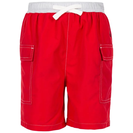 Trespass Zwemshort kinderen/kinderen in de diepte (Rood) - Image 1