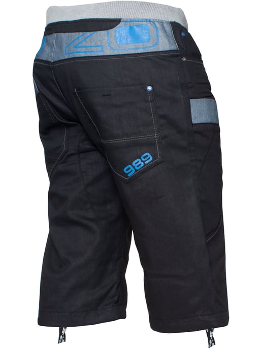 Heren Elastische Denim Shorts| Enzo Designer Menswear - Image 3
