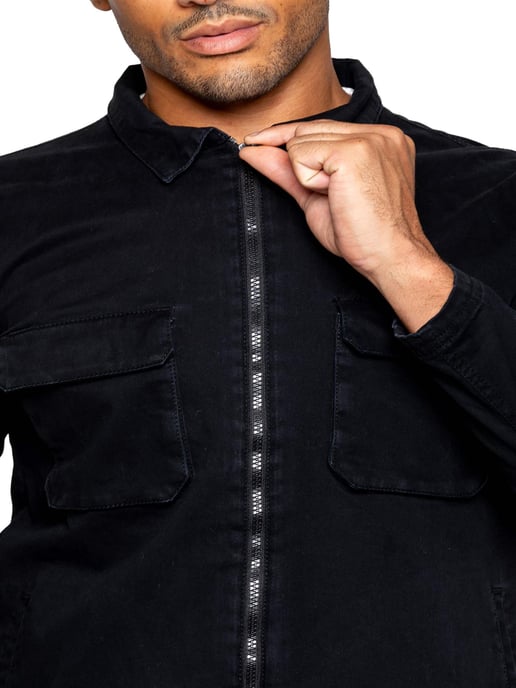 Enzo | Heren Cargo Trainingspak Met Korte Broek Set - Zwart - Image 4