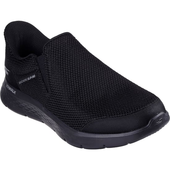 Skechers GO WALK Flex Ojai Textiel Heren Zwart Trainers - Image 1