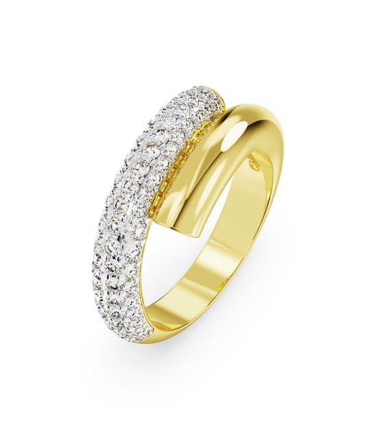 Swarovski 'Dextera' Dames Gouden Geplateerde Metaalring - Goud 5668813 - Image 2
