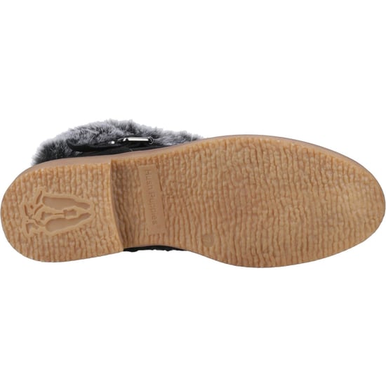 Hush Puppies Hannah Suède Dameslaarzen Zwart - Image 3
