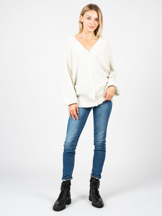 Silvian Heach Cardigan Aberdeen Vrouw Wit - Image 6