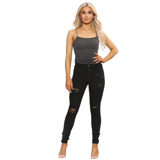 Skinny stretch-denimjeans voor dames| Enzo Ontwerper Dameskleding - Image 1