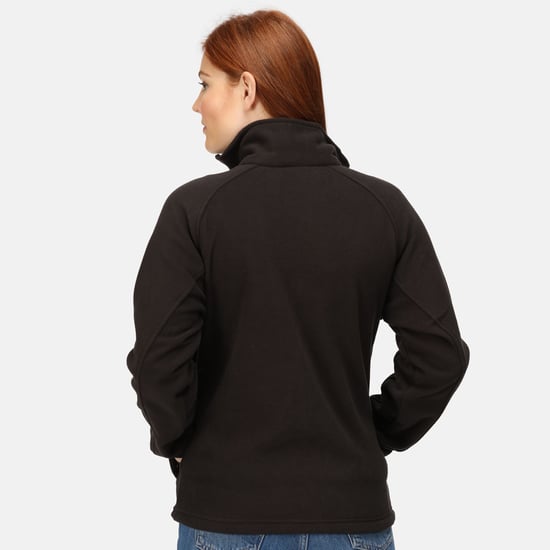Regatta Ladies/Womens Thor III Fleece Jacket (Black)