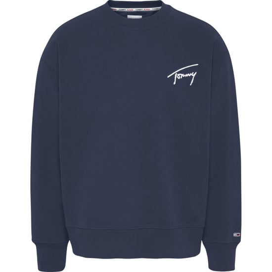 Tommy Jeans Sweaters Signature Crew Sweater Blauw - Image 1
