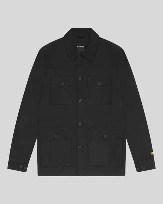 Lyle & Scott gitzwart veldjack - Image 5