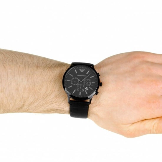 Emporio Armani AR2461 Sportivo Chronograaf Zwart Herenhorloge - Image 5