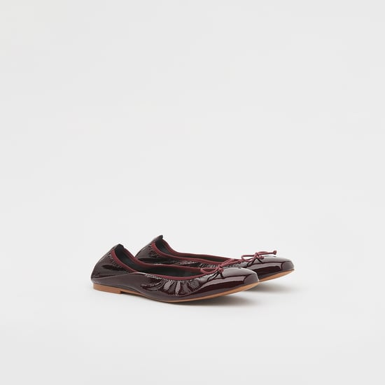 LK Bennett Trilly Flats, Burgundy