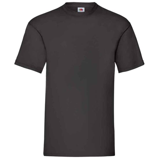 Fruit of the Loom Heren Valueweight T-Shirt (Zwart) - Image 1