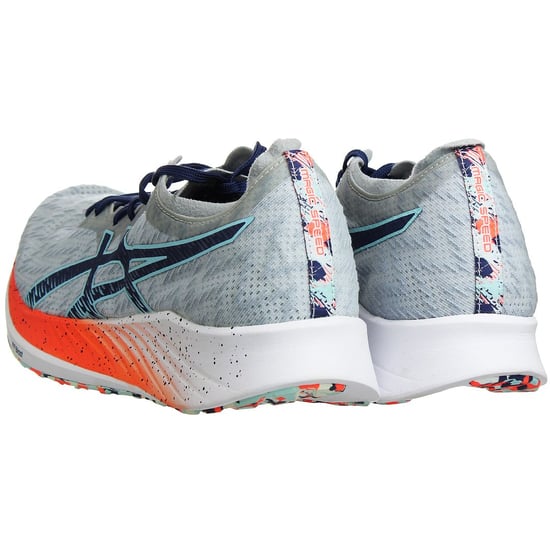 Asics Magic Speed Heren Grijze Hardloopschoenen - Image 3