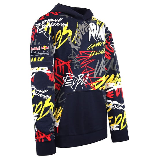 Puma Red Bull Racing Street Midlayer Hoody Navy Mens Pullover Jumper 595145 01