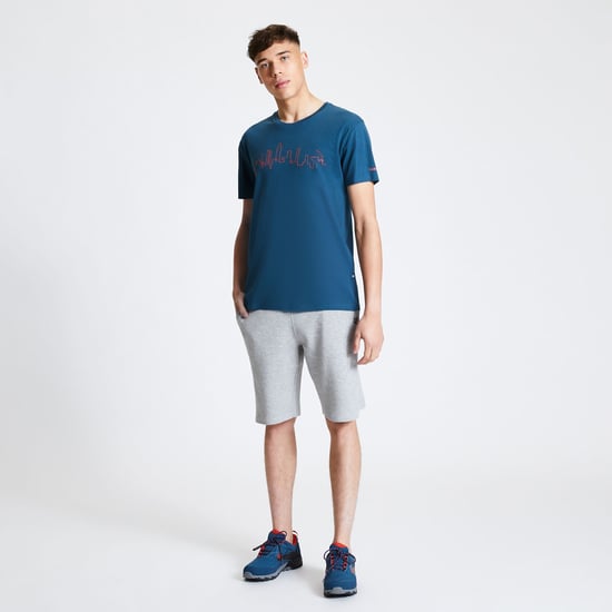 Dare 2b Mens Divide Cotton Jersey Graphic T Shirt Tee