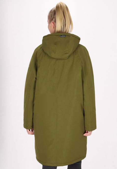 Schmuddelwedda Winter parka Dames olijf - Image 4
