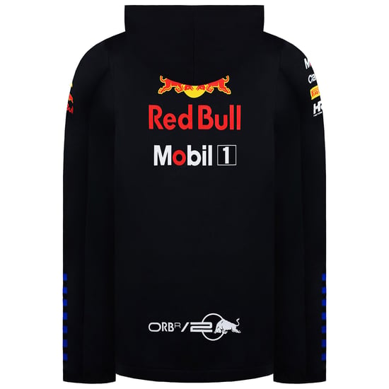 Red Bull Racing F1 2024 Team Mens Navy Track Jacket - Image 4