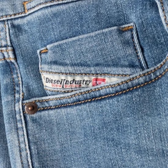 Diesel Sleenker blauwe denimjeans - Image 4