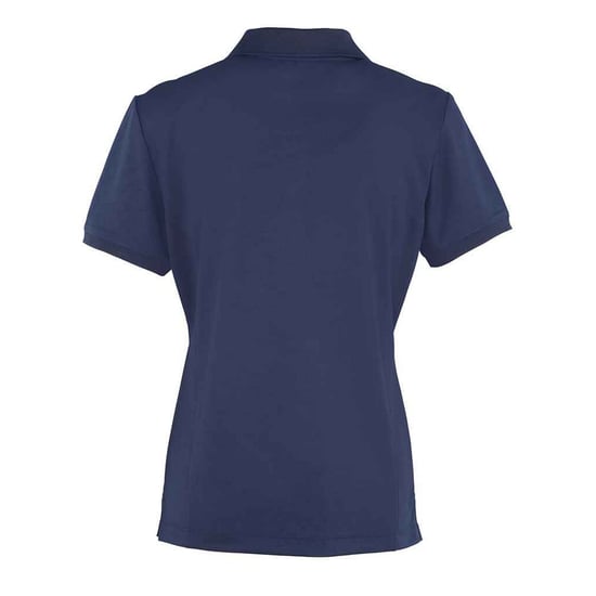 Premier Dames/Dames Coolchecker Piqué Poloshirt (Marine) - Image 2