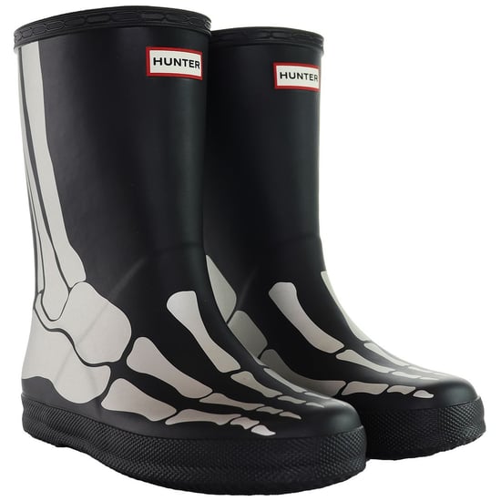 Hunter First Reflecterende Zwarte Wellington Laarzen voor kinderen - Image 1