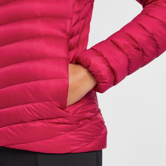 OEX Women's Kintra Water Repellent & Insulated Down Jacket with Adjustable Hood
