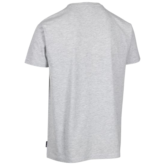 Trespass Mens Chera Printed T-Shirt (Grey Marl)